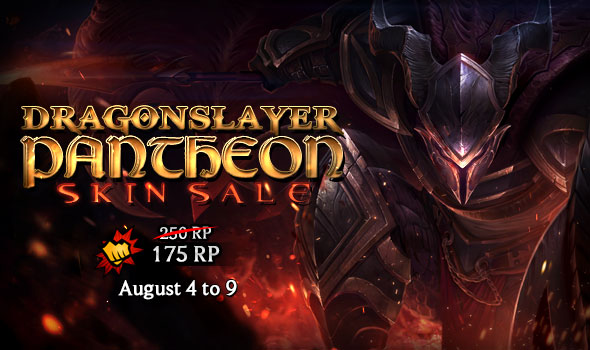 Dragon Slayer Pantheon Skin Sale